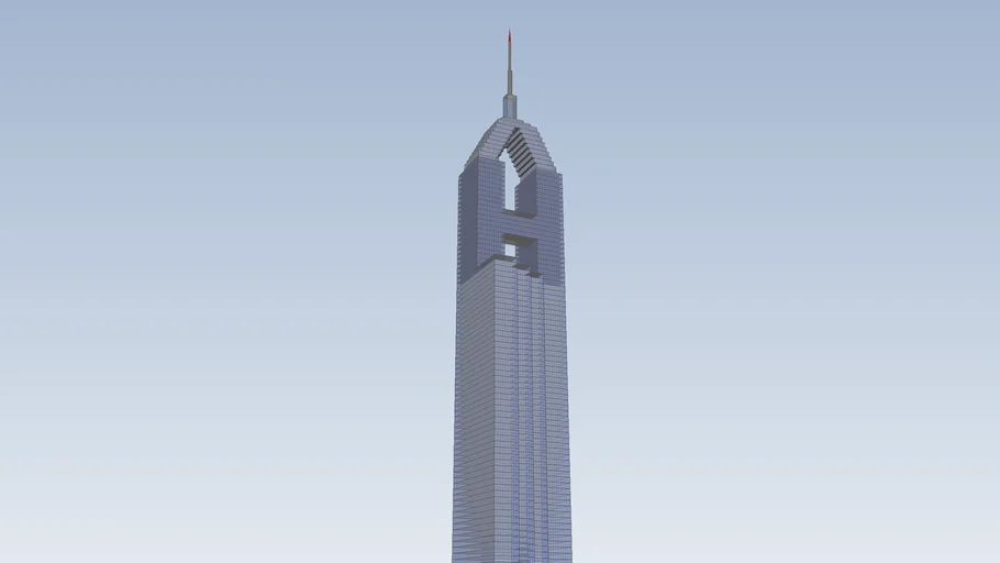 Glass sky scrapper