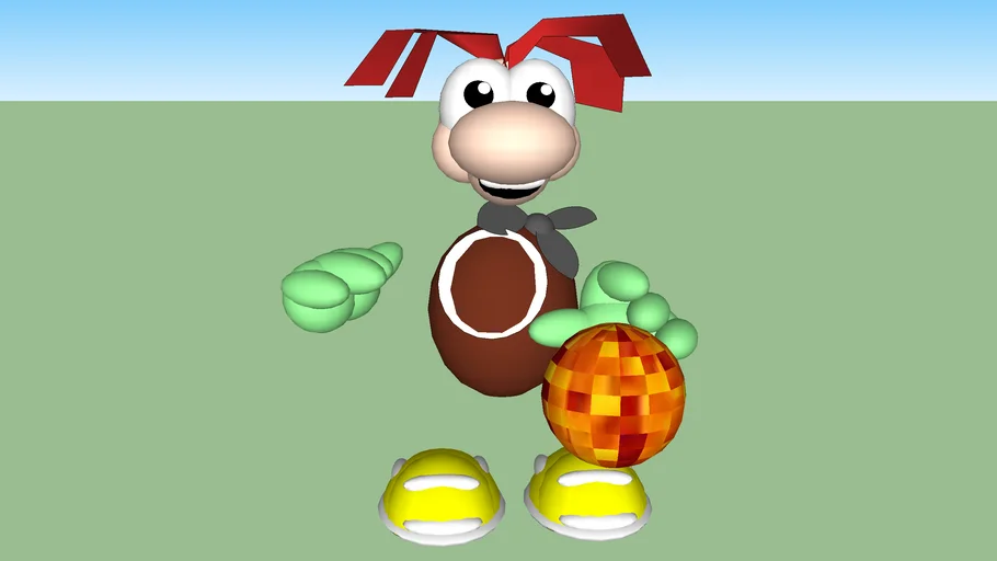 Rayman de fuego