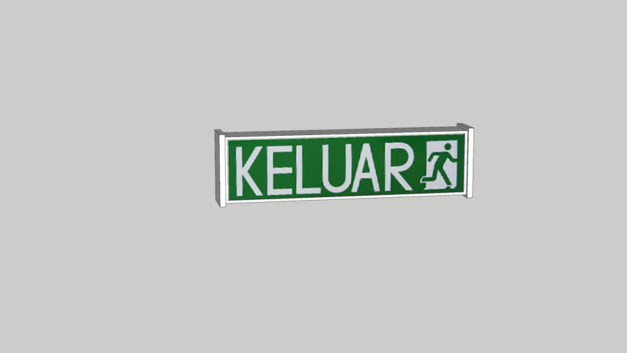 exit sign malaysia