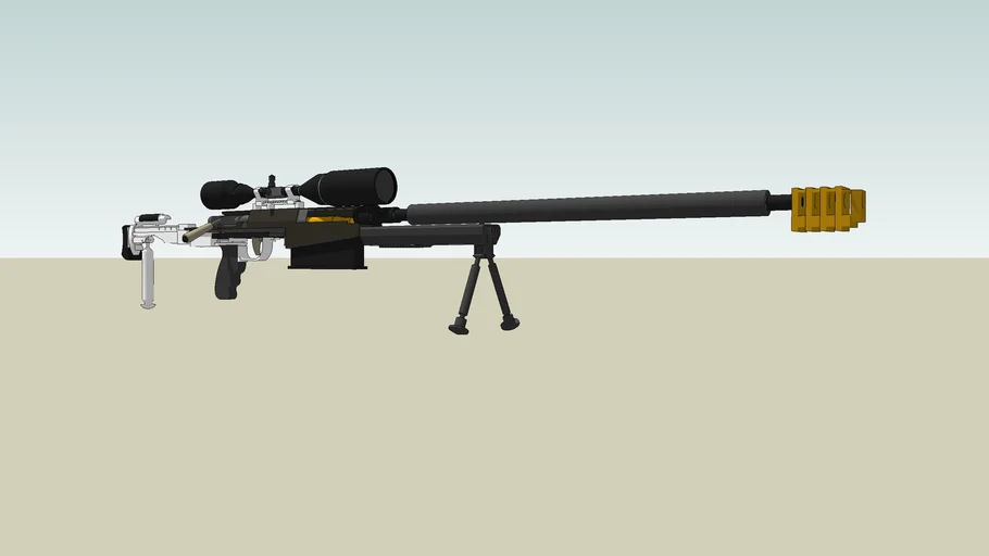M92 Delta Force, 50Cal. Amazing Scope! ** Please Downlode l - l Rate**