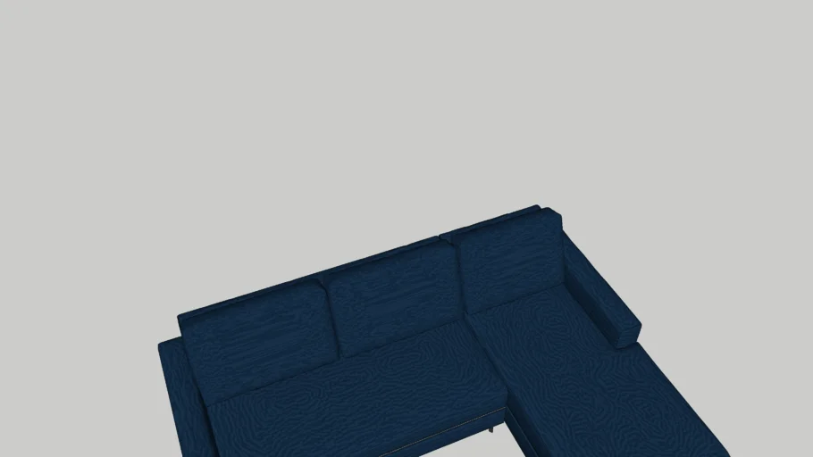 Sofa com chaise lado direito 