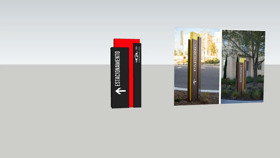 Totem de ACM Estacionamento