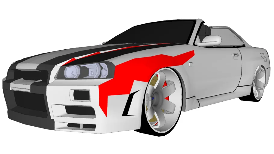 Modified Nissan Skyline Lowrider Edition