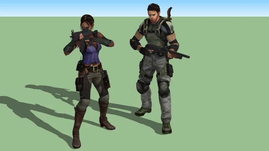 Resident Evil 5 Sheva & Chris