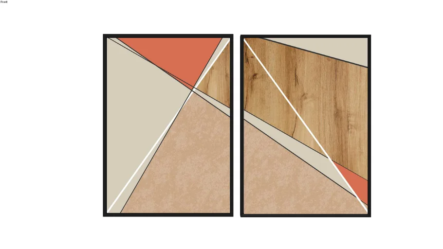 Conjunto Quadros _ Galeria 9