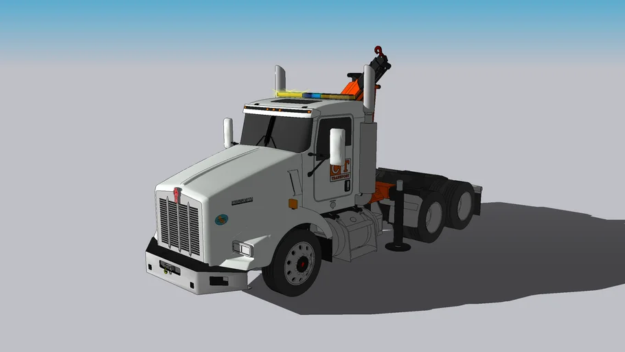 KW T800 Crane Truck