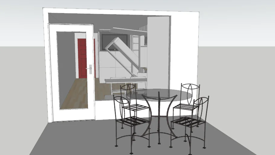 Long Skinny Apartment