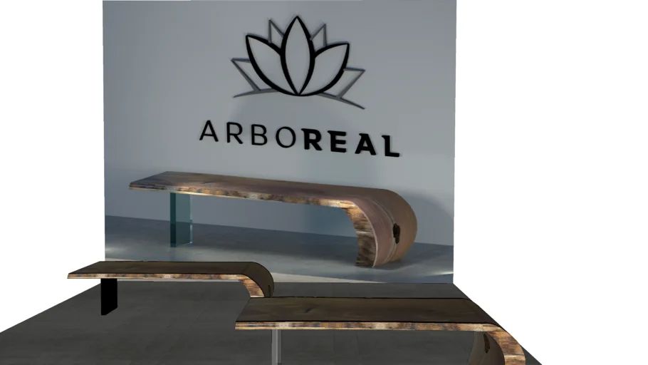 ArboREAL - Mesa Curva de Jantar em Madeira