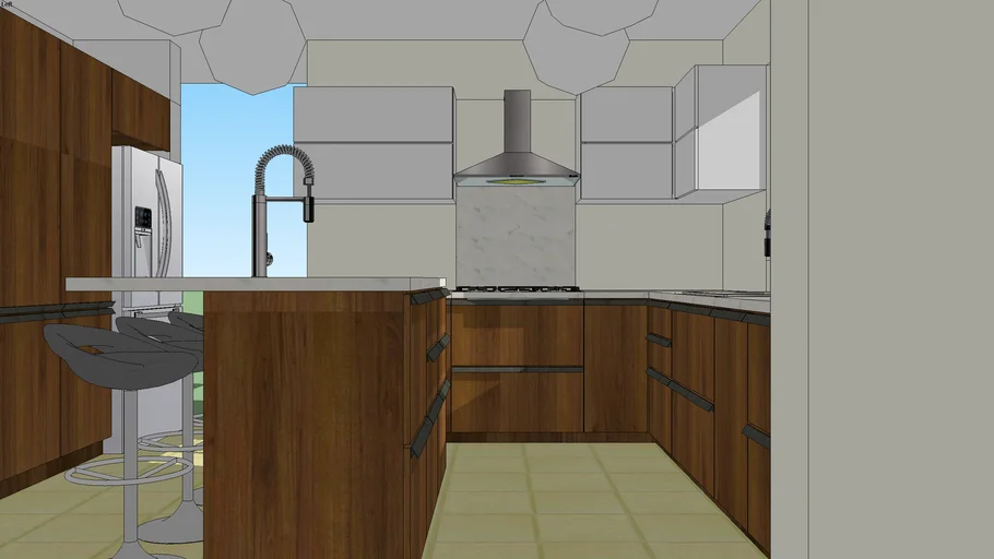 COCINA INTEGRAL CON ISLA