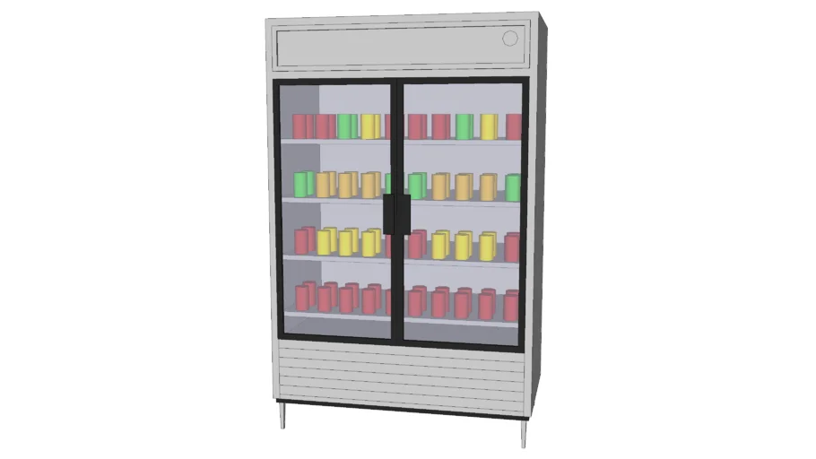 Display fridge 30 in. x 54 in.