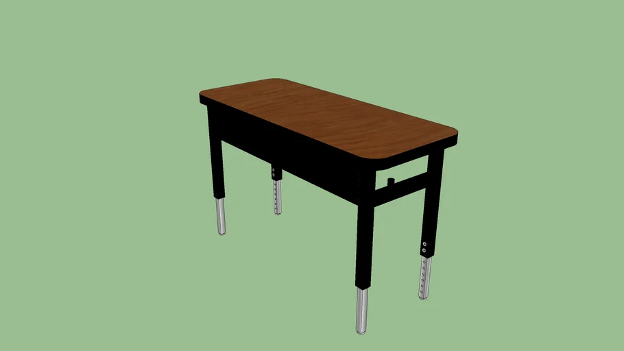 RWA - Room 207 - Student Desk | 3D Warehouse
