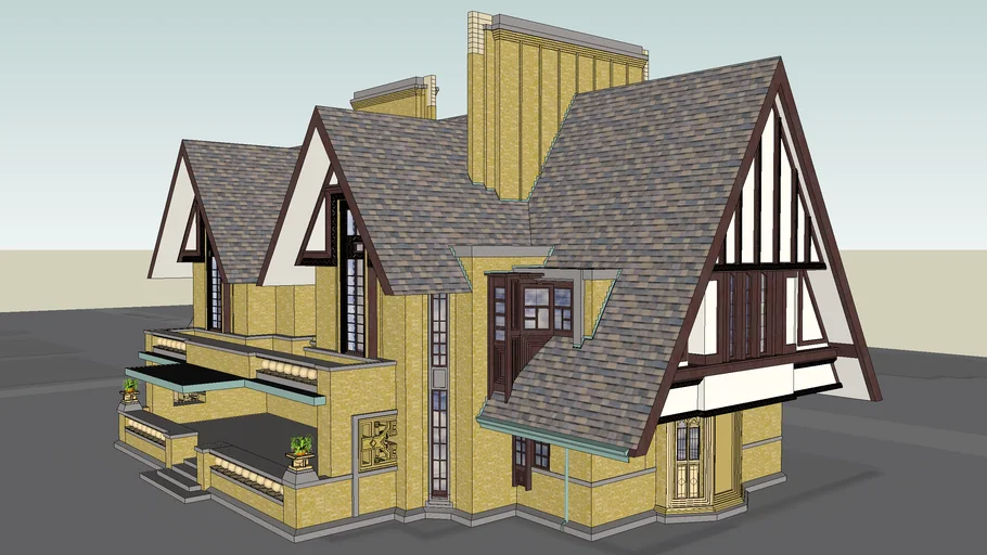 FRANK LLOYD WRIGHT - NATHAN G MOORE HOUSE