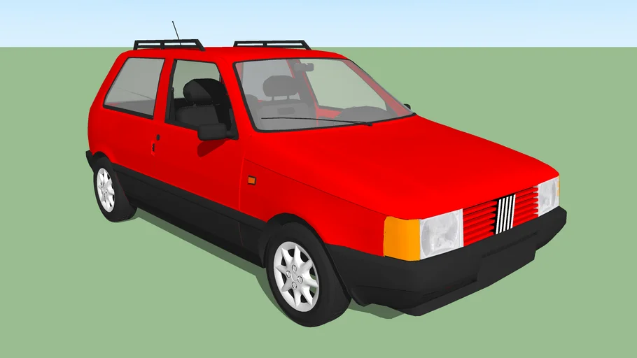 Fiat Uno Cs 1.5 Export 1990