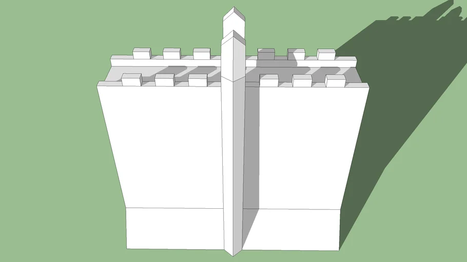Dwarven Wall Segment Small