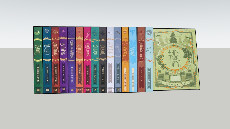 Books Decor Buku Novel BUMI SERIES - TERE LIYE