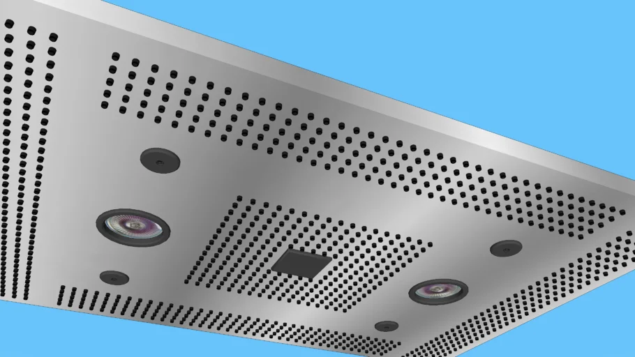 Chuveiro de teto Deca Spa 2100.C.TET Vray Ready