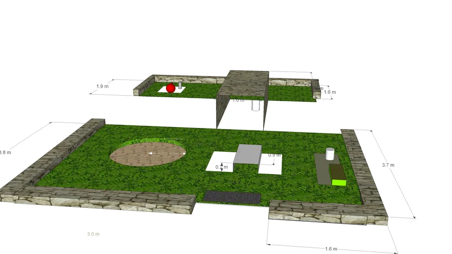 Dwyer's mini golf course | 3D Warehouse