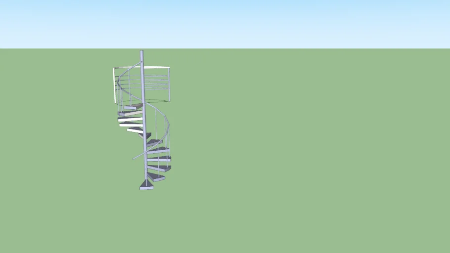 Modern Spiral Staircase