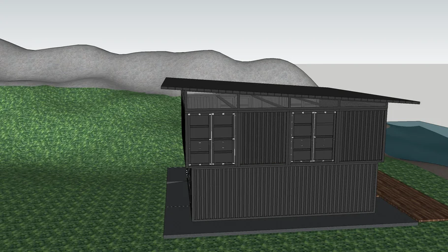 Tron Legacy Container house (ish)