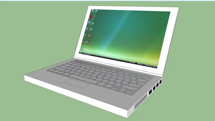 Dell Laptop | 3D Warehouse