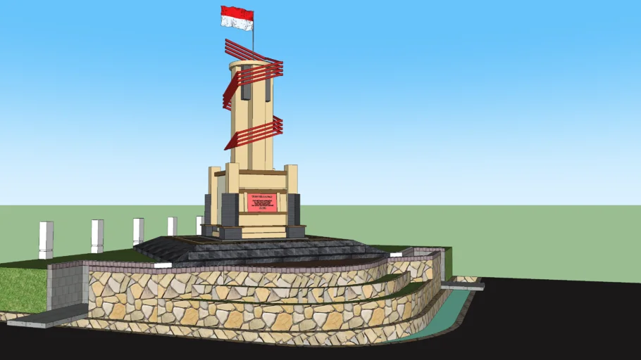 Tugu Perjuangan Simpang Empat Sijuk