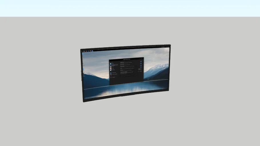 Monitor Tela Ligada