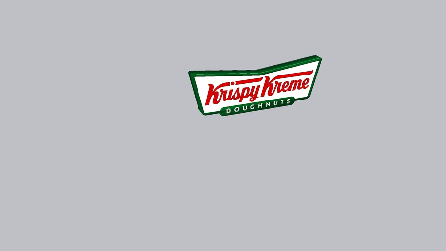Krispy Kreme Doughnuts - Bowtie - Logo Signage