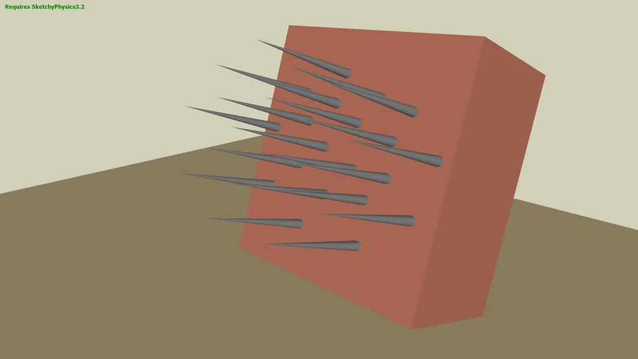 The many deaths of Lara Croft - 6 - The spike wall (Sketchyphysics)