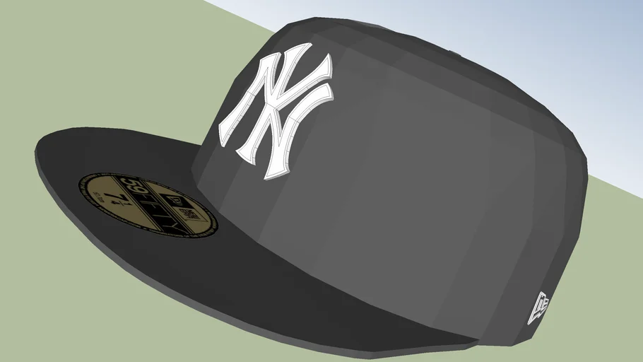 Gray/Grey New York 59fifty Cap