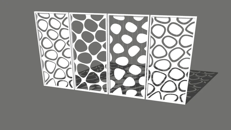 VORONOI DOUBLE 2 Room Divider