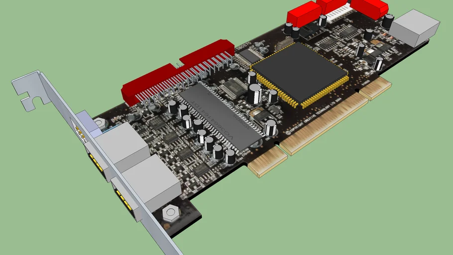 EDVI PCI USB IDE SATA FIREWIRE card