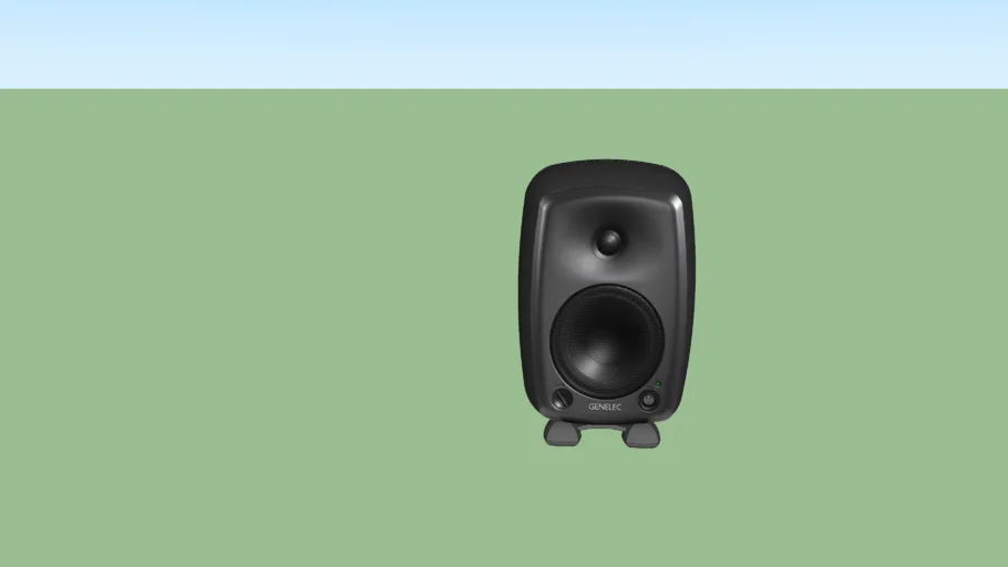 Genelec 8030a - Model - 3D Warehouse