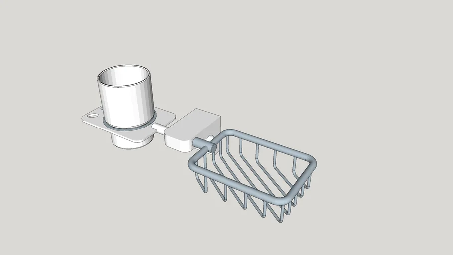 5113 杯架、牙刷架及肥皂架 / 5113 Tooth Brush & Tumbler Holder & Shower Set