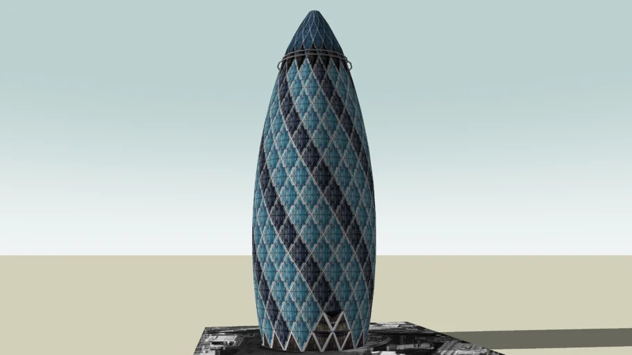 30 St Mary Axe (Gherkin), London