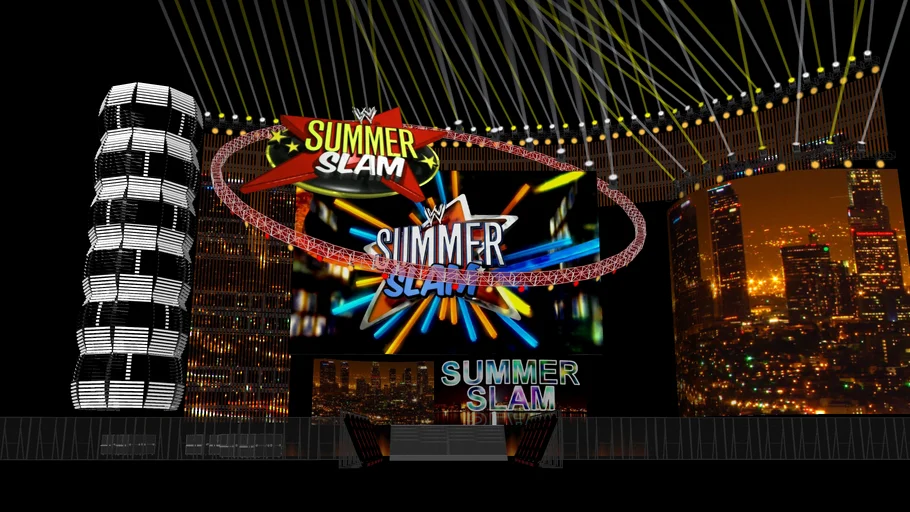 WWE SummerSlam 2011 HD Stage