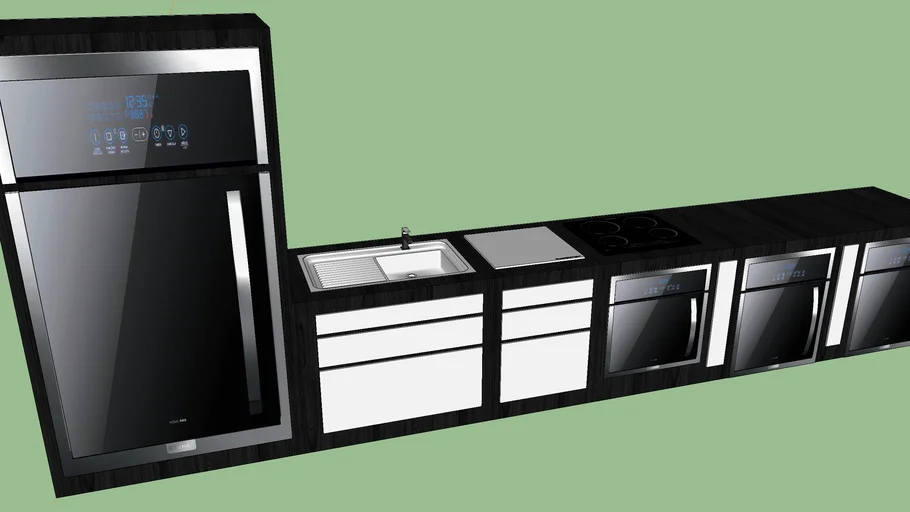 Kitchen MDesign 01 | 3D Warehouse