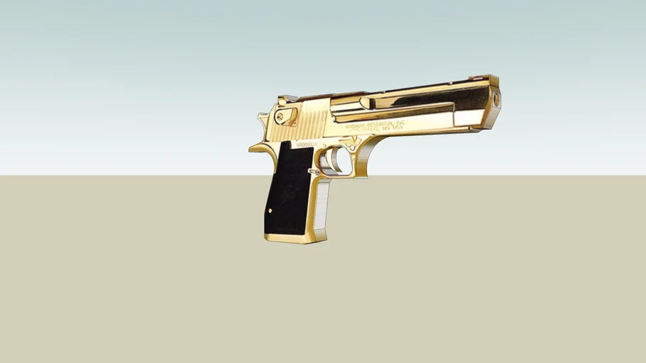 The Call Of Duty 4 Modern Warfare Collection: Unlockable Gold Desert Eagle