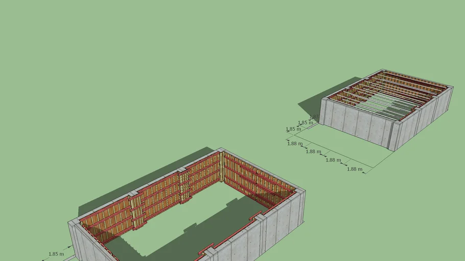 bekisting basement