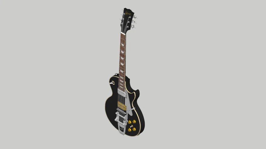 Electric Guitar - Gibson Les Paul Old Black (Neil Young signature)