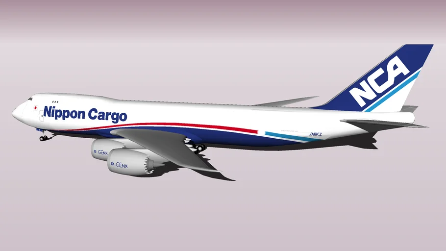 NCA日本貨物航空 Boeing 747-8KZF/SCD JA11KZ (New Livery 2015