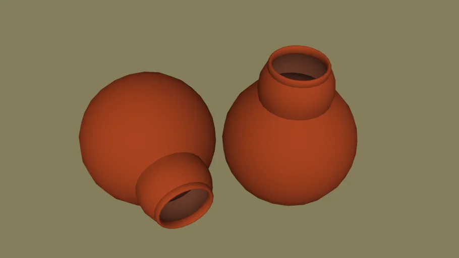 Vaso de barro