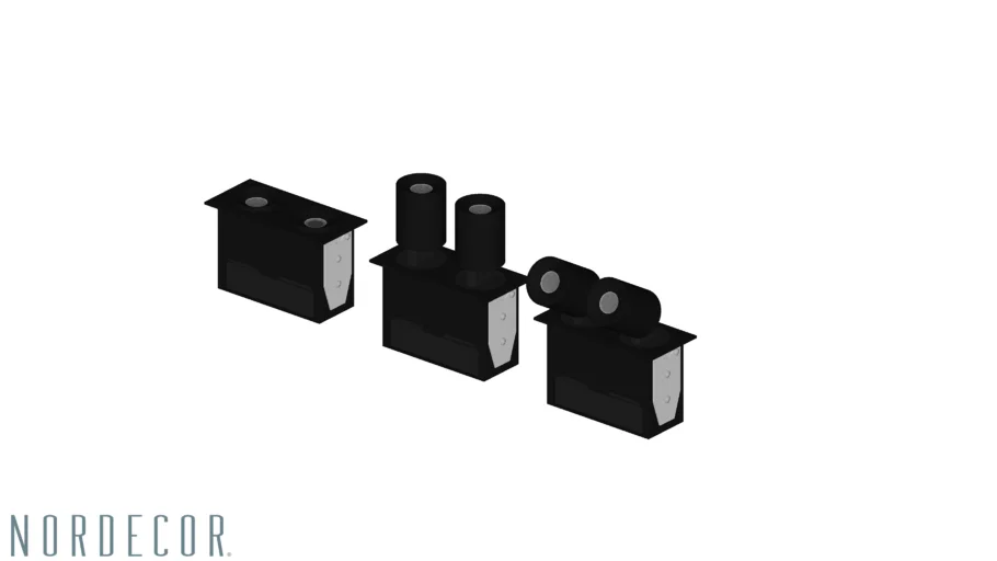 Mini Spot Led Retrátil de Embutir KAWI Duplo | 2*2W – 3.000K – IRC90