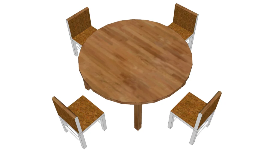 4 Seater dining table