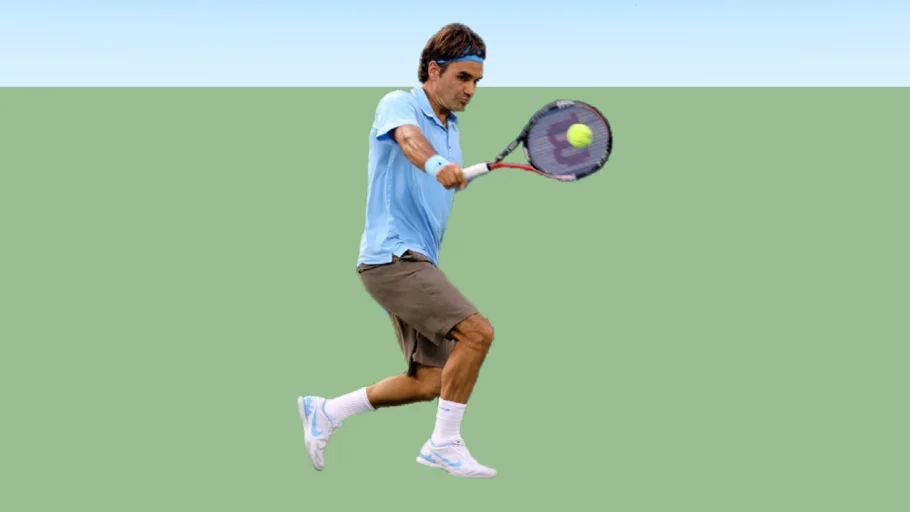 Roger Federer of Switzerland 03