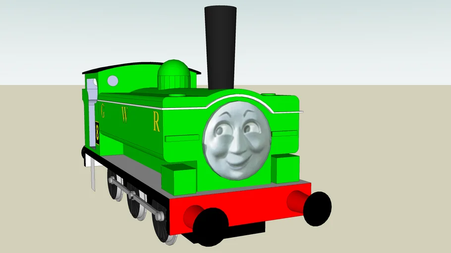 Duck the Great Western Engine | 3D Warehouse