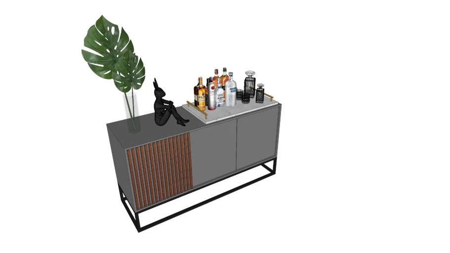 Aparador / Buffet moderno - Móveis Silochi: http://shop.silochi.com