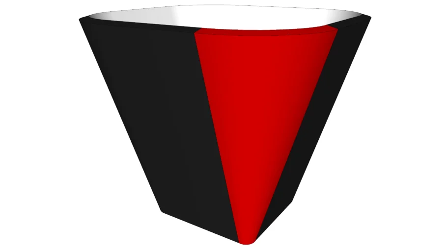 vaso de decoração colorido