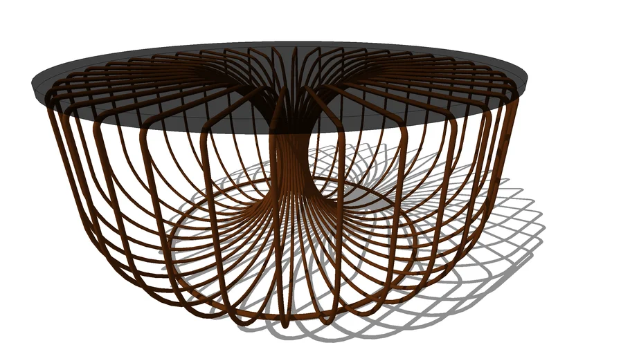 Mesa de centro Wire Frame | Art in loco