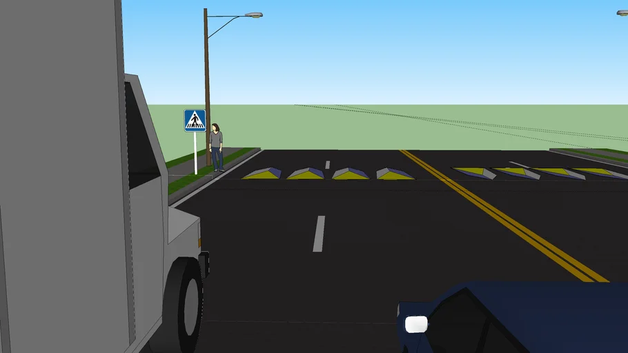 Alternative Zebra Cross Painting