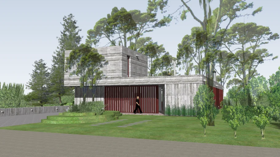 Casa F, Gianserra + Lima arquitectos.